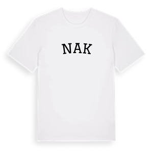 Nak böjd t-shirt – ekologisk bomull t-shirt från Pinshirt