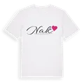 Nak hjärta t-shirt