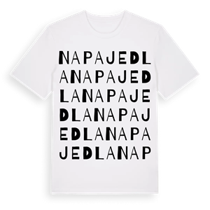 Napajedla ordlek t-shirt – ekologisk bomull t-shirt från Pinshirt