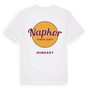 Napkor cirkel t-shirt – ekologisk bomull t-shirt från Pinshirt