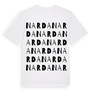 Narda ordlek t-shirt – ekologisk bomull t-shirt från Pinshirt