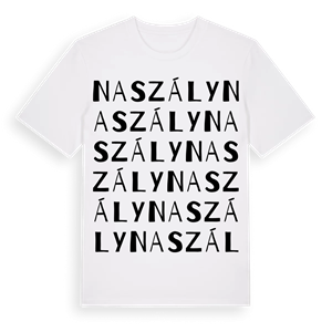 Naszály ordlek t-shirt – ekologisk bomull t-shirt från Pinshirt