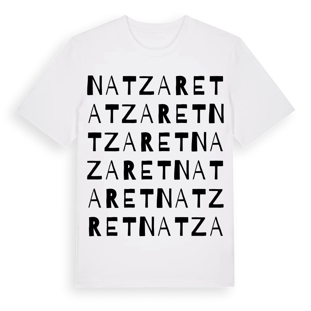 Natzaret ordlek t-shirt – White, i miljö