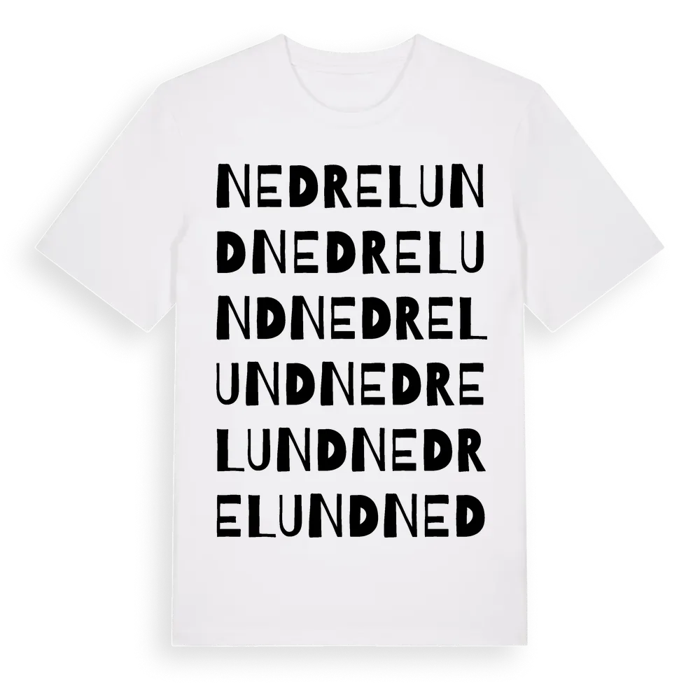 Nedre Lund ordlek t-shirt i miljö