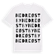 Nedre Østby ordlek t-shirt