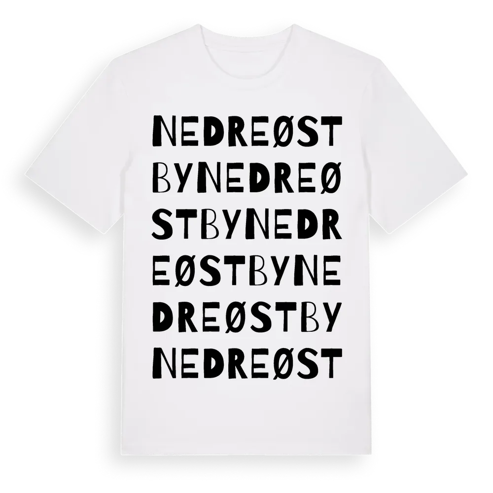 Nedre Østby ordlek t-shirt i miljö