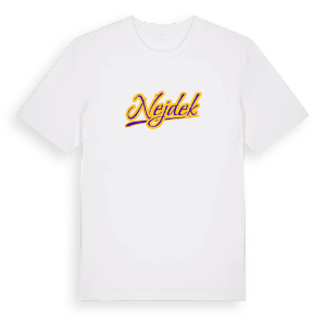 Nejdek baseball t-shirt – ekologisk bomull t-shirt från Pinshirt