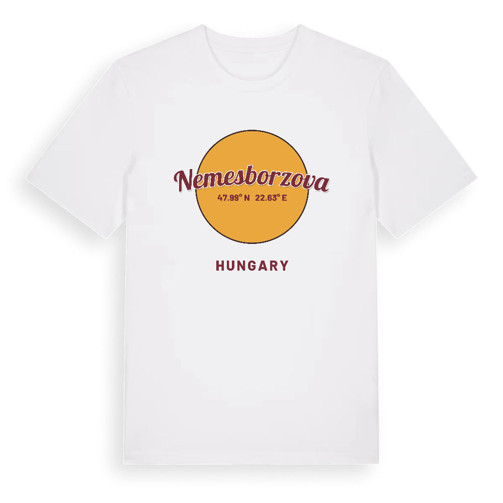 Nemesborzova cirkel t-shirt – White, i miljö