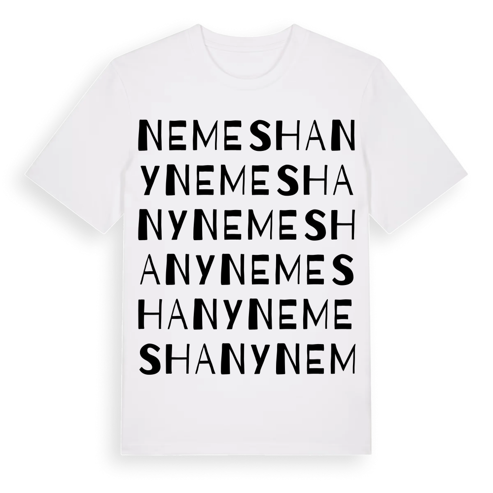 Nemeshany ordlek t-shirt – White, i miljö