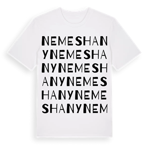 Nemeshany ordlek t-shirt – ekologisk bomull t-shirt från Pinshirt