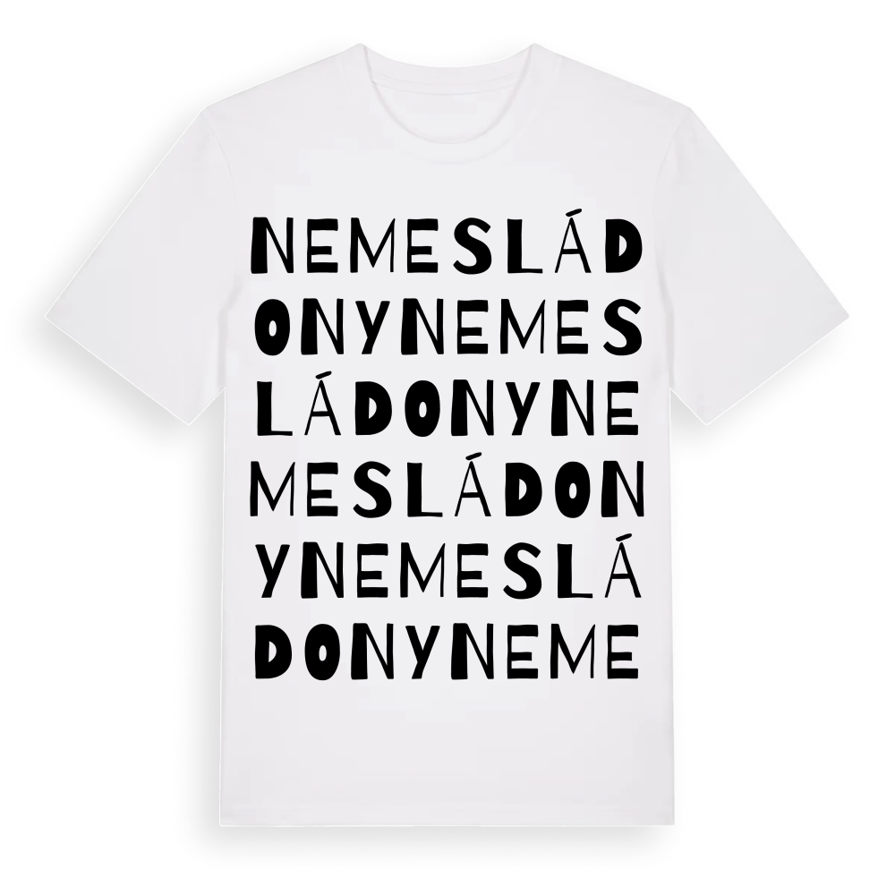 Nemesládony ordlek t-shirt – White, i miljö