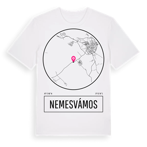 Nemesvámos t-shirt – ekologisk bomull t-shirt från Pinshirt