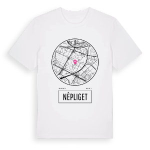 Népliget t-shirt – ekologisk bomull t-shirt från Pinshirt