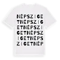 Népsziget ordlek t-shirt