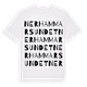 Nerhammarsundet ordlek t-shirt