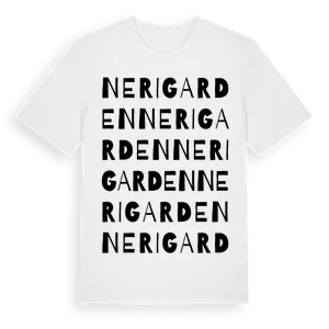 Nerigarden ordlek t-shirt – ekologisk bomull t-shirt från Pinshirt