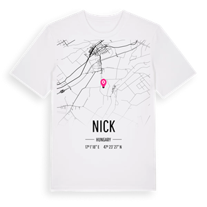 Nick karta t-shirt – ekologisk bomull t-shirt från Pinshirt