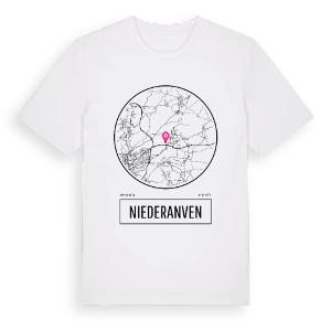 Niederanven t-shirt – ekologisk bomull t-shirt från Pinshirt
