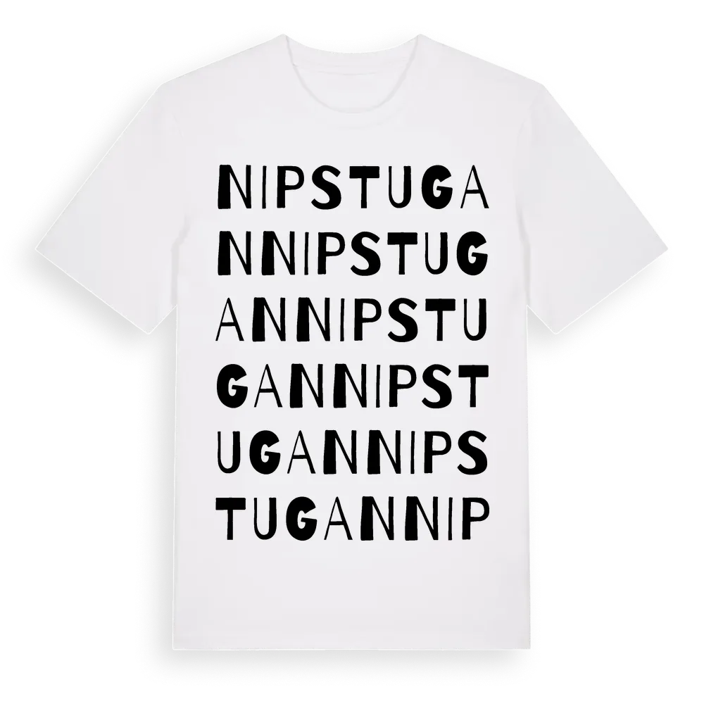 Nipstugan ordlek t-shirt i miljö