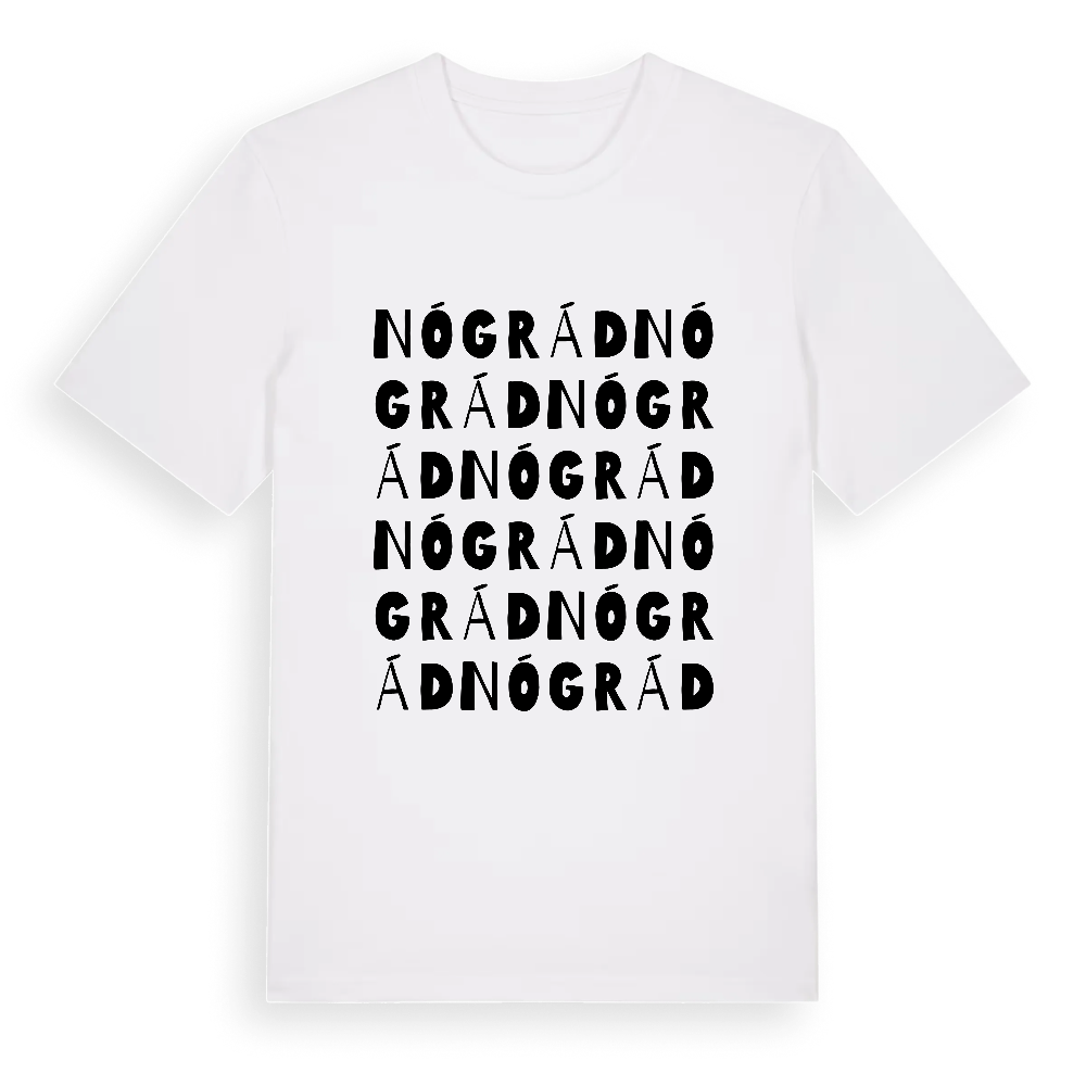 Nógrád ordlek t-shirt – White, i miljö