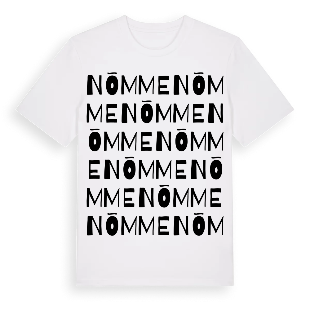 Nõmme ordlek t-shirt – White, i miljö