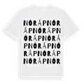 Nóráp ordlek t-shirt