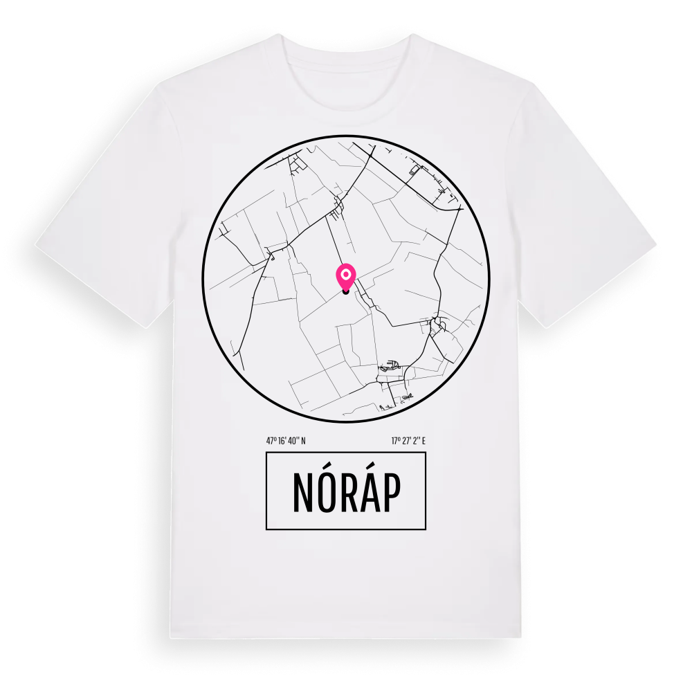 Nóráp t-shirt – White, i miljö