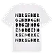 Norge ordlek t-shirt