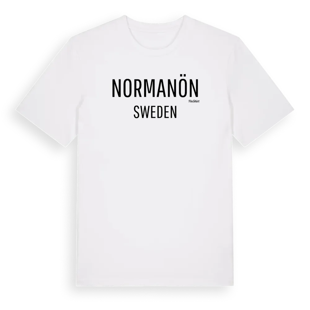 Normanön i Sverige t-shirt i miljö