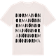 Vintage White t-shirt med Normanön ordlek t-shirt