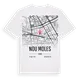 Nou Moles karta t-shirt