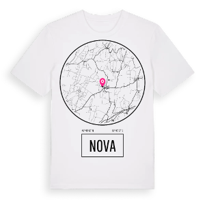 Nova t-shirt – ekologisk bomull t-shirt från Pinshirt
