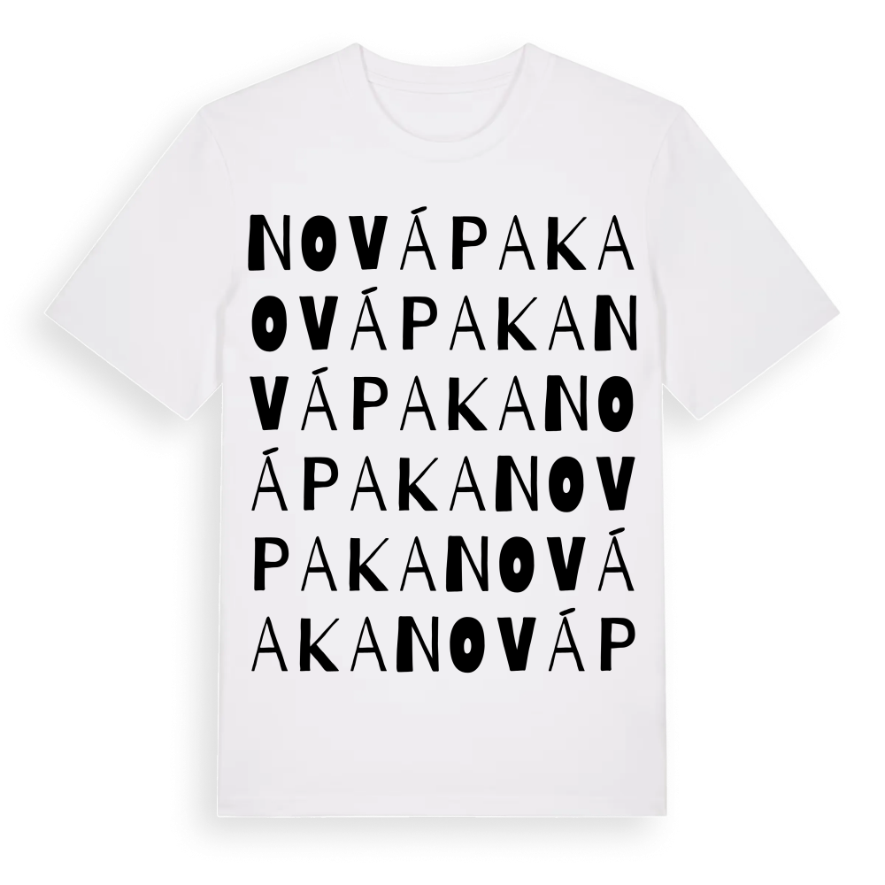 Nová Paka ordlek t-shirt – White, i miljö