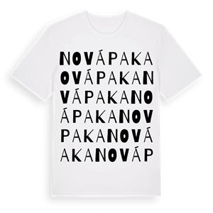 Nová Paka ordlek t-shirt – ekologisk bomull t-shirt från Pinshirt