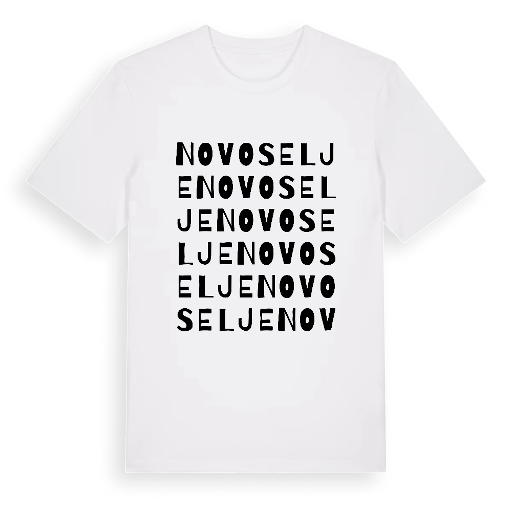 Novoselje ordlek t-shirt – White, i miljö