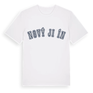 Nový Jičín college t-shirt – ekologisk bomull t-shirt från Pinshirt