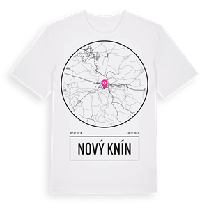 Nový Knín t-shirt – ekologisk bomull t-shirt från Pinshirt