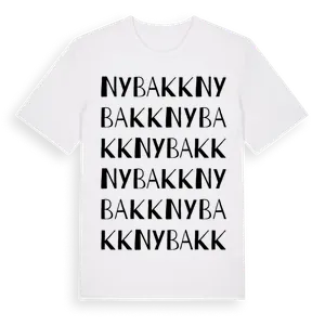 Nybakk ordlek t-shirt – ekologisk bomull t-shirt från Pinshirt