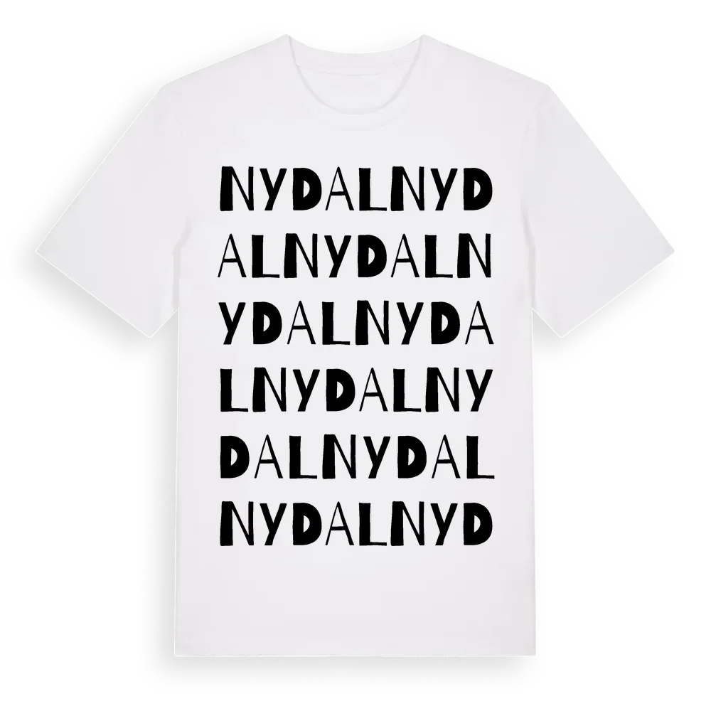 Nydal ordlek t-shirt i miljö