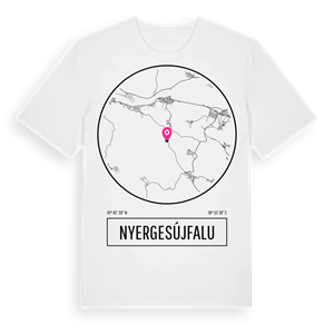 Nyergesújfalu t-shirt – ekologisk bomull t-shirt från Pinshirt