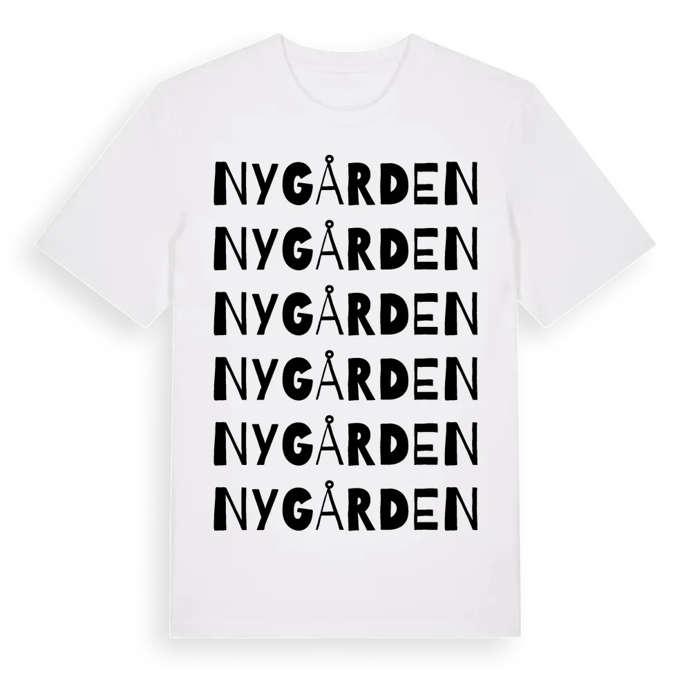 Nygården ordlek t-shirt i miljö