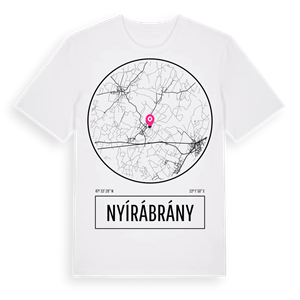 Nyírábrány t-shirt – ekologisk bomull t-shirt från Pinshirt