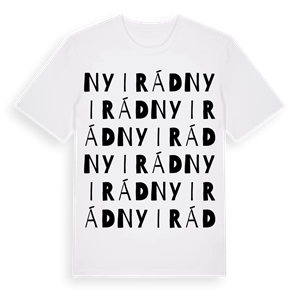 Nyirád ordlek t-shirt – ekologisk bomull t-shirt från Pinshirt