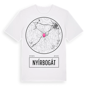 Nyírbogát t-shirt – ekologisk bomull t-shirt från Pinshirt