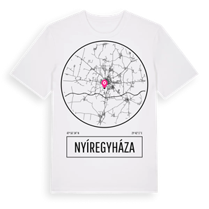 Nyíregyháza t-shirt – ekologisk bomull t-shirt från Pinshirt