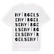 Nyírgelse ordlek t-shirt