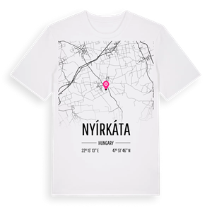 Nyírkáta karta t-shirt – ekologisk bomull t-shirt från Pinshirt