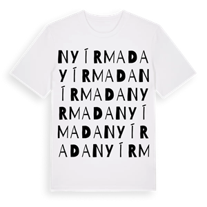 Nyírmada ordlek t-shirt – ekologisk bomull t-shirt från Pinshirt