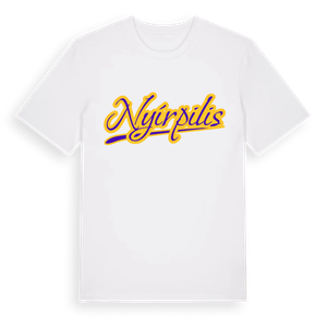 Nyírpilis baseball t-shirt – ekologisk bomull t-shirt från Pinshirt