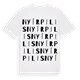 Nyírpilis ordlek t-shirt